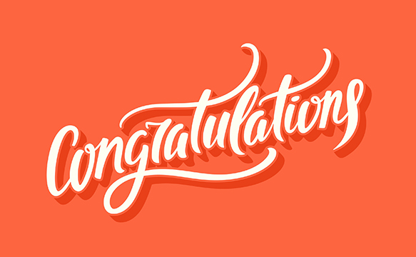 Congratulations