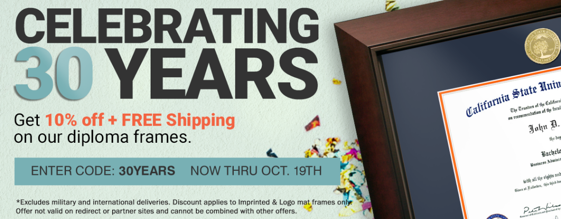 Celebrating 30 Years of Excellence at University Frames  