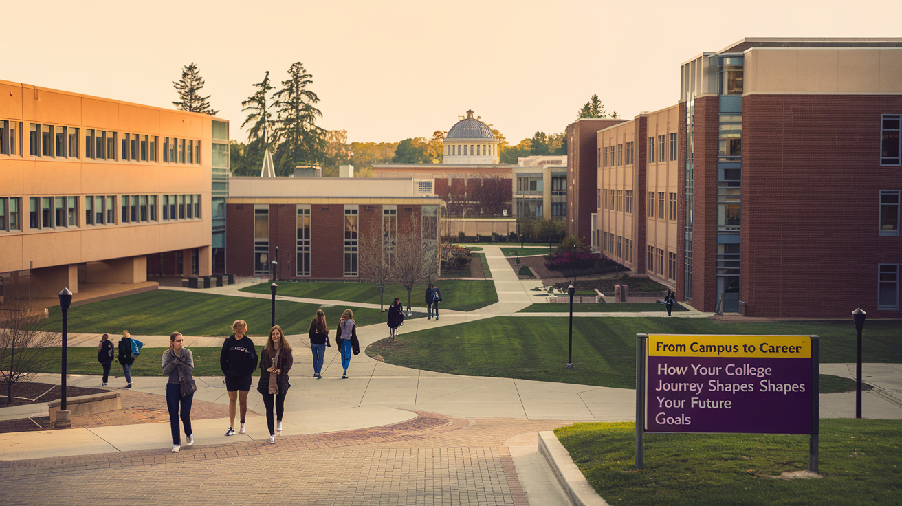 From Campus to Career: How Your College Journey Shapes Your Future Goals