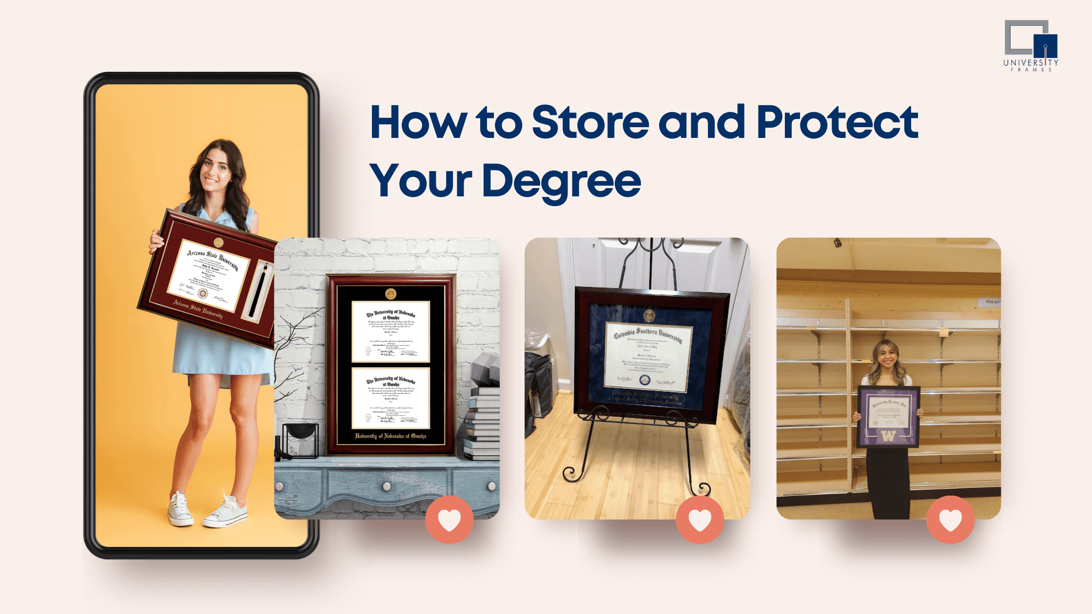 How to Store and Protect Your Degree Until It’s Framed