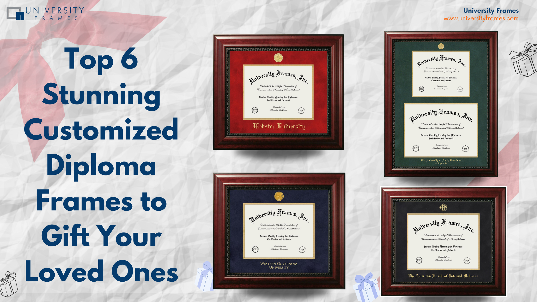 Top 6 Stunning Diploma Frames to Gift Your Loved Ones in 2025