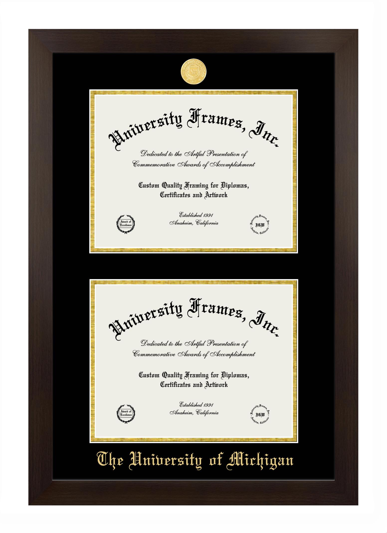 Michigan Pdf Frame University of Michigan Diploma Frame | University Frames