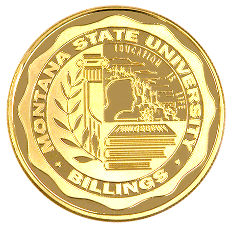 Montana Petite Diploma Frame - Mahogany With Gold Trim, School Seal, 10x8 Inch